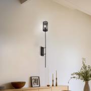 Vegglampe Wall, titanfarget, høyde 100 cm, stål