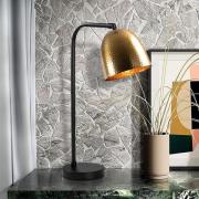 Tattoo 5031 bordlampe, gull antikk, metall, høyde 52 cm