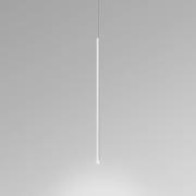EGG DLS hengelampe Spago 60 T, hvit, Ø 1,4 cm, aluminium