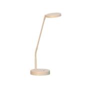 LED-bordlampe Sorento, høyde 48 cm, sandfarget, metall, CCT
