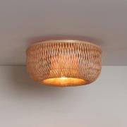 GOOD & MOJO taklampe Barbados, natur, Ø 35 cm, bambus E27
