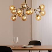 Taklampe AV-4286-12E, antikkgull Ø 80 cm 12 lyskilder
