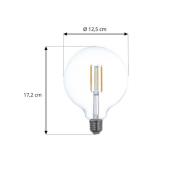 LUUMR Smart LED E27 G125 7W ZigBee Tuya Philips Hue sett med 3 stk
