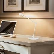 Lindby bordlampe Jyla, hvit, 2700K, GX53, jern