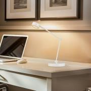 Lindby bordlampe Jyla, hvit, 4000K, GX53, jern