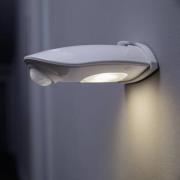 OSRAM utendørs LED-vegglampe DOORLED DOWN sølv Sensor Batteri