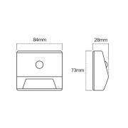 OSRAM nattlys NIGHTLUX STAIR, hvit, sensor, batteri IP54