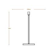 OSRAM gulvlampe DECOR STICK, beige, høyde 78 cm, 1 x E27