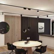 Paulmann URail pendel Alejandro svart 4.000 K 3-trinns dimbar