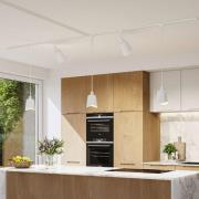 Paulmann lampeskjerm U-Rail Alvaro hvit/gull DecoSystems