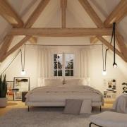 Paulmann ULine stroppholder rett, sett med 2, svart