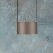 PURE LED-pendellampe Clipse, bronsefarget Ø 20 cm CCT, 2 lyskilder