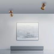 PURE LED-downlight Cup, bronsefarget, Ø 9,5 cm, metall