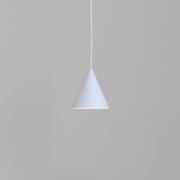 Hengelampe ZENITH, hvit, Ø 11 cm, metall, GU10