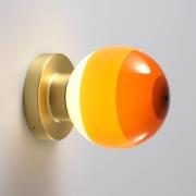 MARSET LED-vegglampe Dipping Light A2, oransje/gull