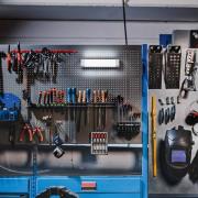 OSRAM LED-batterilampe LINEAR TASKLIGHT hvit 6.500 K IP54 dimbar