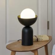 OSRAM bordlampe Decor Bowl, svart, stål, E14