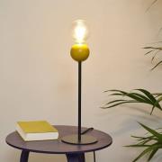 OSRAM bordlampe Decor Bubble, gul, 1 lyskilde, stål, E27