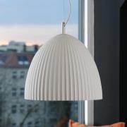 OSRAM hengelampe Decor Plaster Routes Bell, hvit, gips, E27