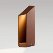 MARSET LED-sokkellampe Domus Høyde 37 cm rustfarget aluminium