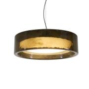 MARSET LED-hengelampe Ringo, Ø 90 cm, mørk røykgrå