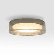 MARSET LED-taklampe Ringo, Ø 70 cm, røykgrå plast