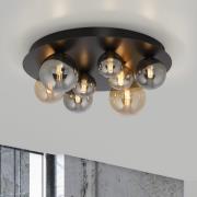 Paul Neuhaus taklampe Popsicle, glass, Ø 48 cm, G9