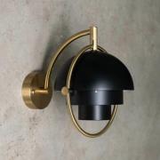 Gubi vegglampe Multi-Lite, svart, metall, G9