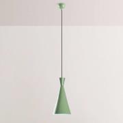 Hengelampe Tom, mintgrønn, metall, Ø 19 cm, E27