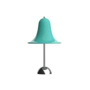 VERPAN LED-batteridrevet bordlampe Pantop, lys blågrønn, IP44