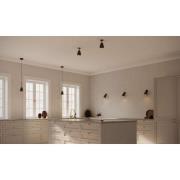 Nuura downlight Anoli Spot Surface, høyde 20 cm, svart