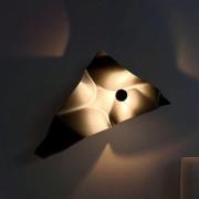 Knikerboker LED-vegglampe Zona d'ombra, brun, 79 cm