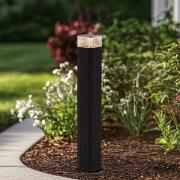 Lindby veilampe Halvar, 50 cm, svart, IP65, GU10