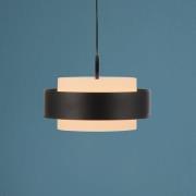 SCHÖNER WOHNEN LED-hengelampe Elmo, svart, 1 lyskilde, 3000 K