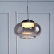 SCHÖNER WOHNEN LED-hengelampe Sia, 1 lyskilde, røykgrå, 3.000 K