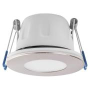 MEGAMAN LED innfelt spot Tego Slim, 2800 K, nikkel, IP65