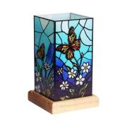 LED-bordlampe Art Light Schmetterling, akryl, fargerik