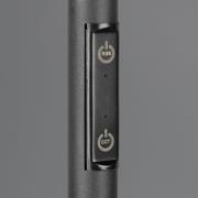 LED-gulvlampe Samba, høyde 175 cm, svart, CCT, RGB