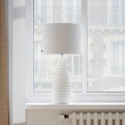 By Rydens bordlampe Bartha, krem/beige, høyde 74 cm
