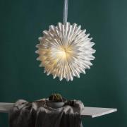 Papirstjerne Snow, Ø 50 cm, hvit, 3-lags, papir