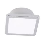 LightMe Taklampe Aqua Uno, 11 x 11 cm, krom, IP44