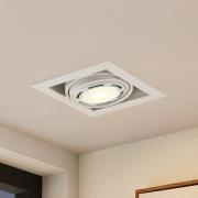 Arcchio Yasna innfelt lampe, enkeltlys, hvit