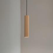 Carbon pendellampe, gullfarget, Ø 6 cm, aluminium