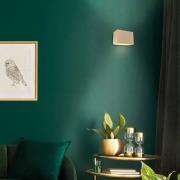 Vegglampe Muro 3365, kremfarget, kantet, G9, 2700 K