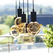 Segula Illusion G125 2Crescent E27 8W dimbar røyk