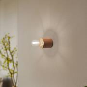 Envostar Peach Puff vegglampe, tresylinder