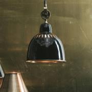 PR Home Cleveland hengelampe, Ø 23 cm, svart/messing