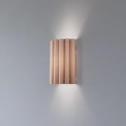 Vegglampe Aria, cappucino, mikrofiber, E27
