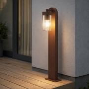 Lindby veilampe Kaliro, rust, 60 cm, E27, IP54