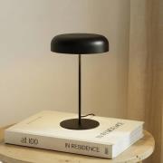 Lindby Edion bordlampe, sand svart, metall